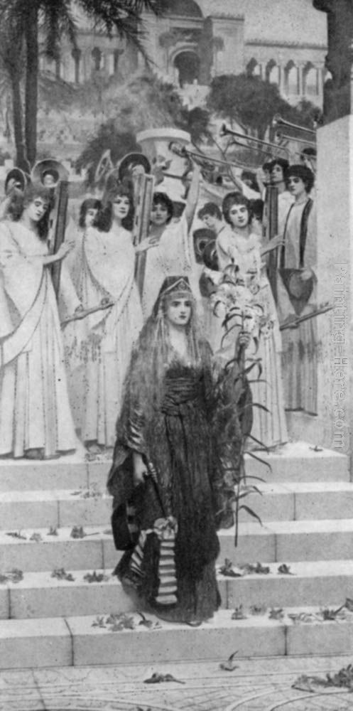 The King's Daughter painting - Herbert Gustave Schmalz The King's Daughter art painting